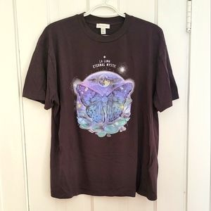 Topshop butterfly graphic tee